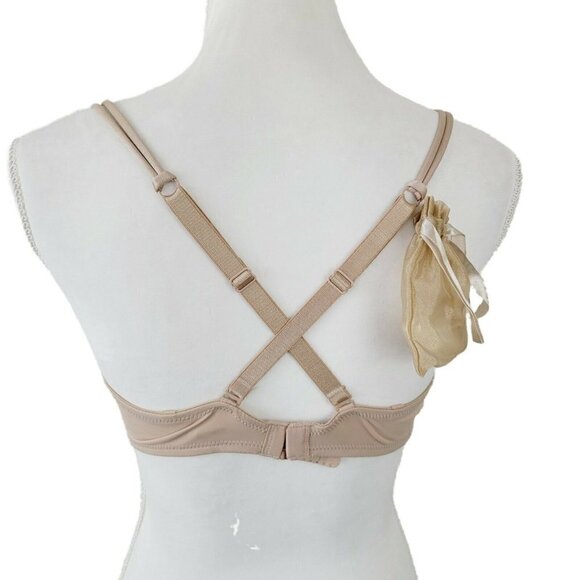 Wacoal Custom Contours Convertible Bra 65342 38B Nude Discontinued Underwire - Picture 5 of 12